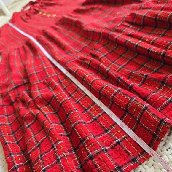 Loft | Small | Shimmer Plaid Tiered Pocket Dress - Picture 10 of 10